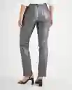 Pantalón Gris Ébano Oscuro Talla 10 639F016 Esprit