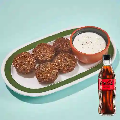 Combo Falafel + Coca Cola Sin Azúcar 300ML