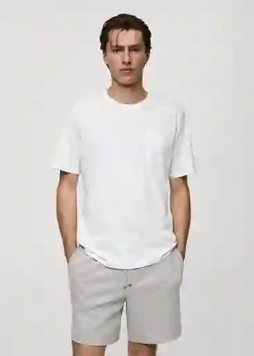 Pijama Pack Sleepwhy Blanco Talla L Hombre Mango