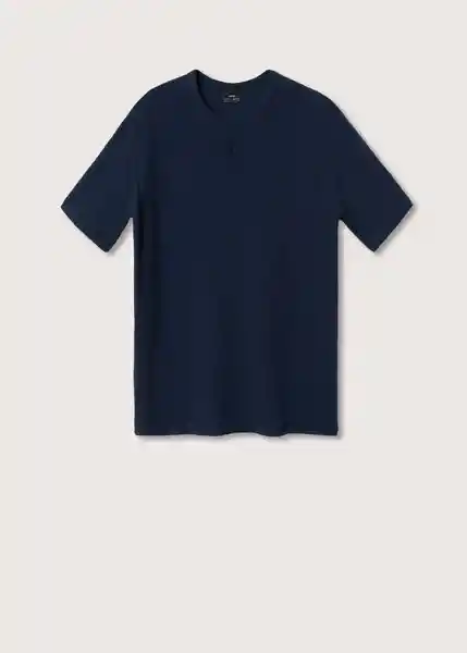 Polo Rosip Navy Talla S Hombre Mango