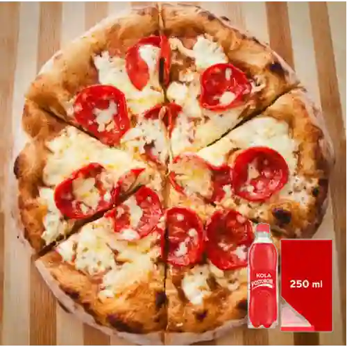Combo Pizza de Pepperoni + Kola Postobon 250 ml