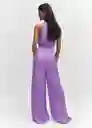Enterizo Mono Hax Malva Talla S Mujer Mango