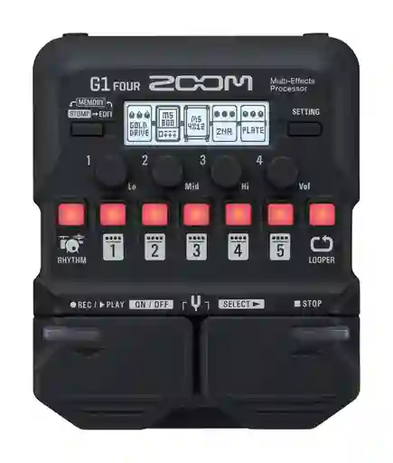 Zoom Procesador de Efectos G1 Four 120 gl