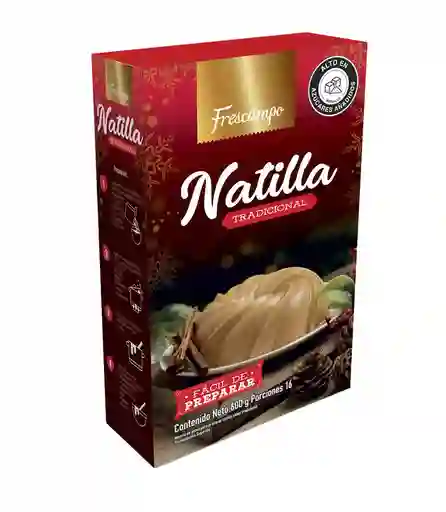 Mezcla Natilla Tradicional Frescampo 600 Gr