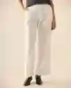 Pantalón Blanco Radiante Claro Talla 8 433G016 Esprit