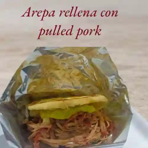 Arepas Rellenas con Pulled Pork