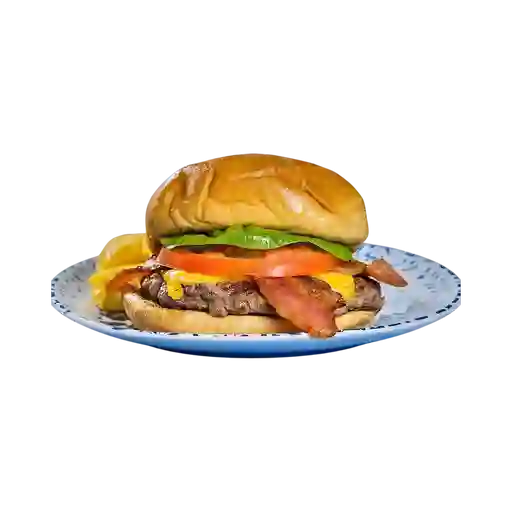Hamburguesa la Gringa Sencilla