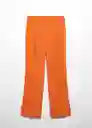 Pantalón Calder Caldero Talla 34 Mujer Mango