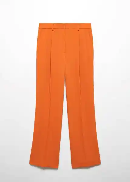 Pantalón Calder Caldero Talla 34 Mujer Mango