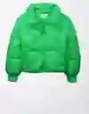 Chaqueta Mujer Verde Talla: Small American Eagle