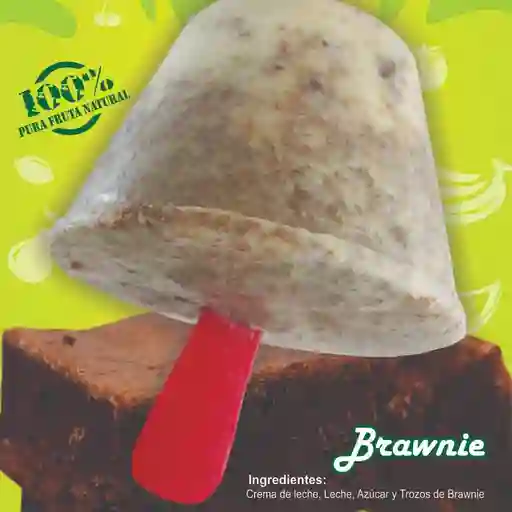 Helado de Brownie