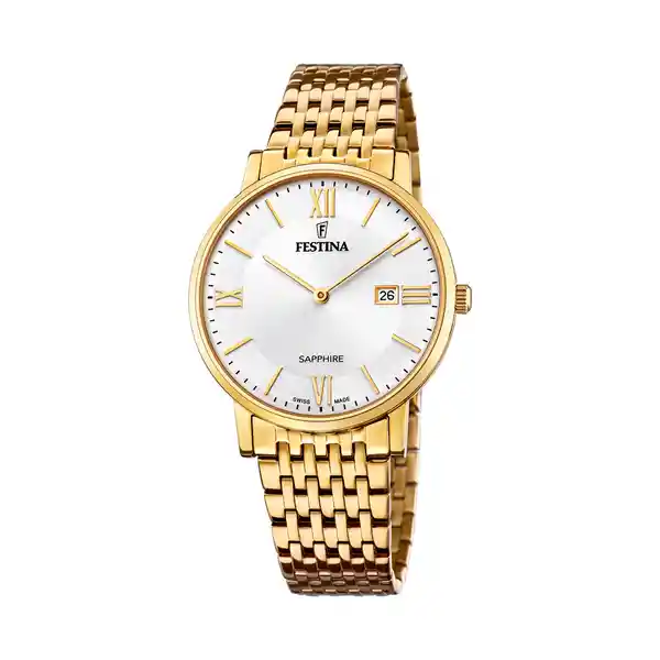 Festina Reloj Hombre Dorado F20020/1