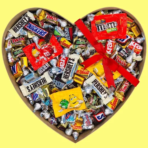 Choco Heart Candy Tray