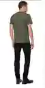 Replay Camiseta Basic Jersey 30/1 Verde Talla XL