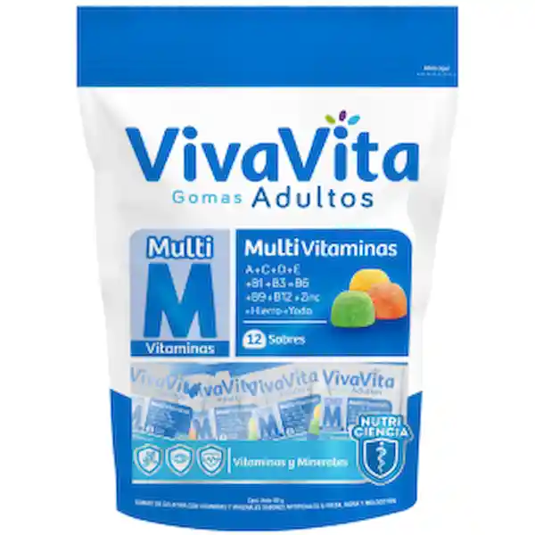 Vita Viva Gomas Multiminas Adultos