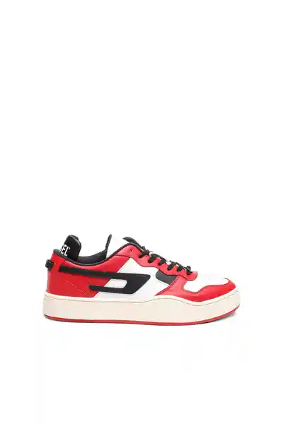 Diesel Tenis S-Ukiyo Low Rojo Agujeta Negra Talla 9