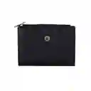 Monedero Textura Granulada Negro Miniso