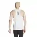 Adidas Camiseta Otr B Tank Para Hombre Blanco Talla L