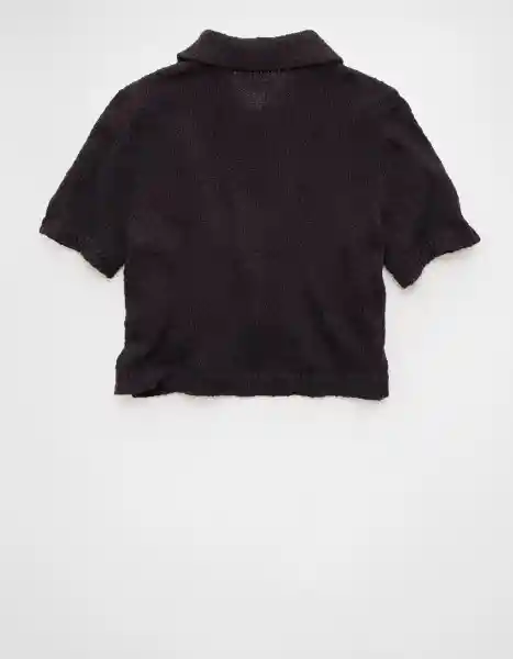 Suéter Tejido Mujer Negro Talla Small 1534001 American Eagle
