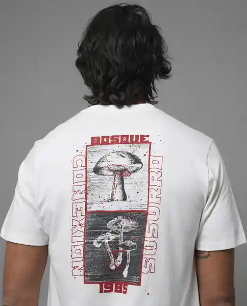 Camiseta Hombre Crudo Talla M 109G001_CRU110605 Rifle