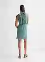 Vestido Florence Azul Talla 21 Teen Niñas Mango