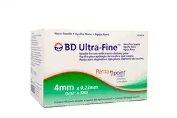 Bd Ultra-Fine Aguja Nano para Insulina