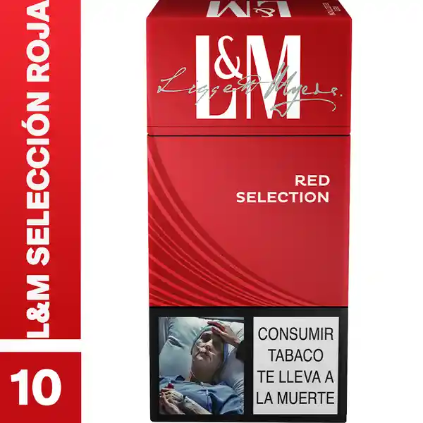 L&M Selección Roja x 10 Cigarrillos