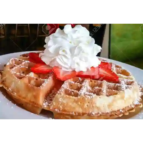 Waffle de Fresa