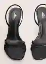 Sandalias Mika Negro Talla 40 Mujer Mango