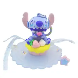 Llavero Pastel de Fresa Stitch Serie Stitch Dinner Party Miniso