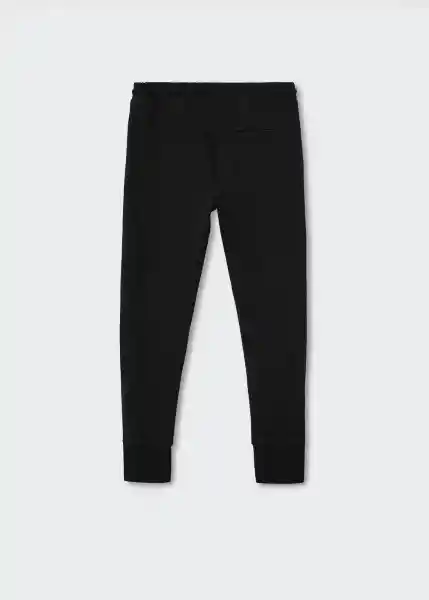 Pantalón Zipp Negro Talla 13 Niños Mango