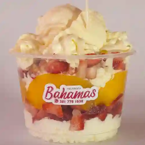 Fresas con Crema Mediana