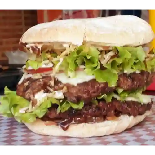 Hamburguesa Doble Carne en Combo