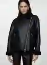 Chaqueta Adri Negro Talla S Mujer Mango