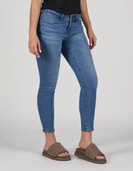 Jean Jegging Crop Mujer Azul Talla 00 American Eagle