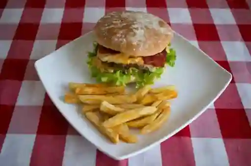 2 Hamburguesas de la Casa