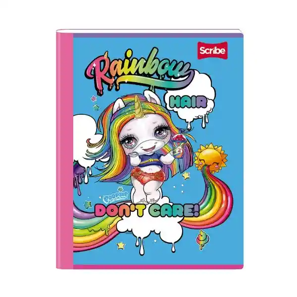 Norma Cuaderno Cosido Pasta l 95 Rayado Poopsie 100 Hojas