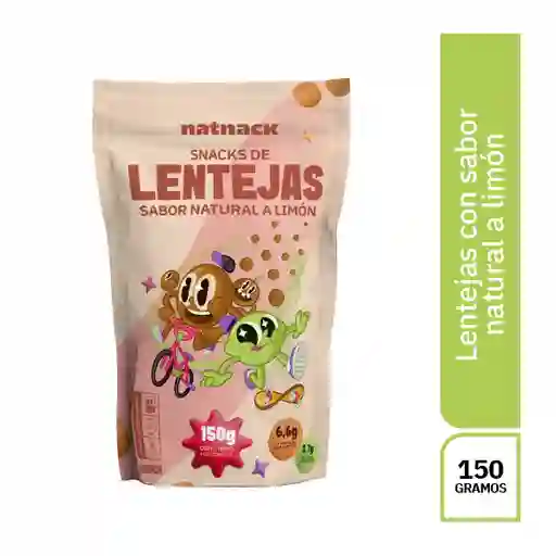 Natnack Snack de Lenteja Limón