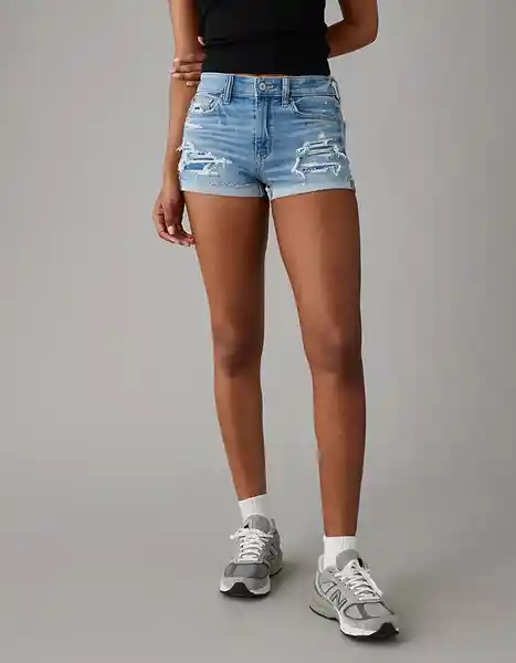 Short Mujer Azul Talla 00 American Eagle 13337749