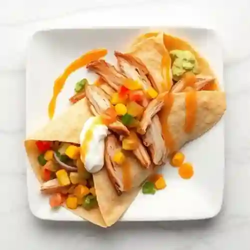 Crepe de Pollo Mexicano