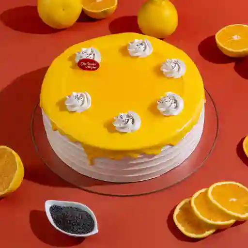 Torta maxi naranja amapola