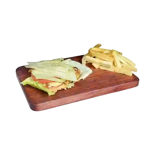 Hamburguesa Ligera Pollo en Combo