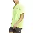 Adidas Camiseta Ulti Tee Knit Para Hombre Verde Talla S