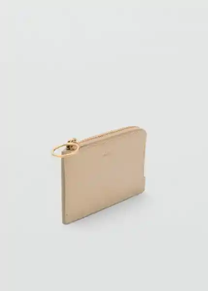 Tarjetero G Retro Beige Talla 99 Mujer Mango