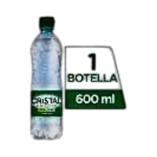 Agua Cristal con Gas