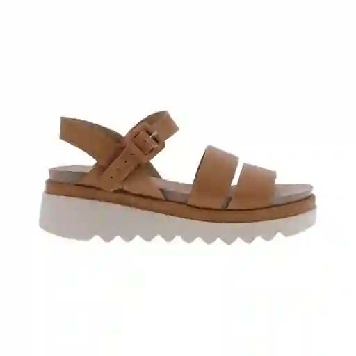 Sandalias Plataforma Brett Beige 38 Mercedes Campuzano