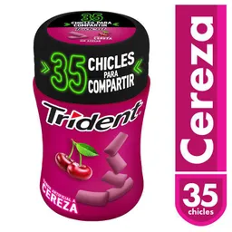 Trident Chicle Sabor a Cereza