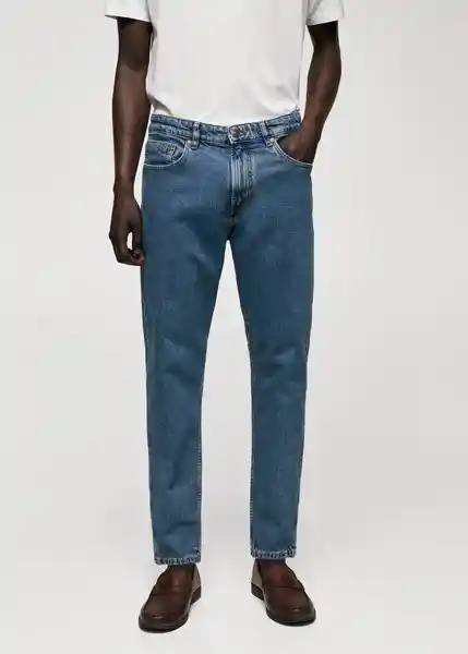 Pantalón Jean Ben Dirty Talla 42 Hombre Mango