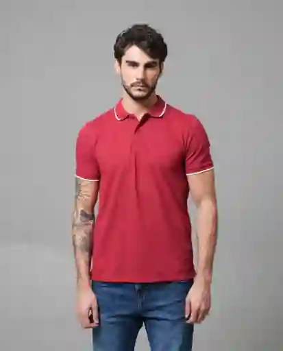 Camiseta Polo Hombre Rojo M 190G010_ROJ191557 Rifle