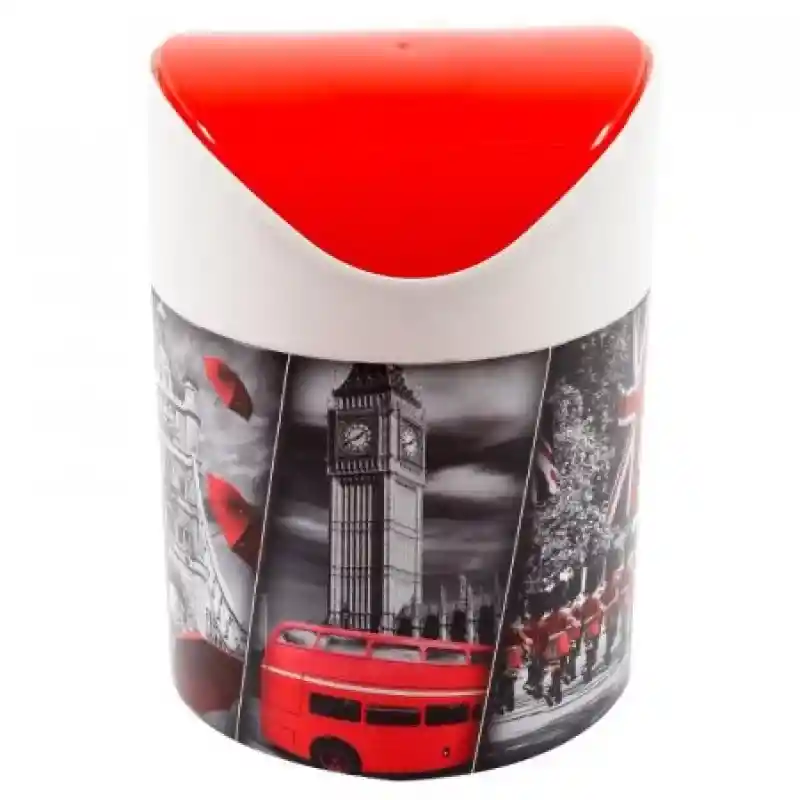 Great Plastic Papelera Vaiven Londres 1.5 L 3062